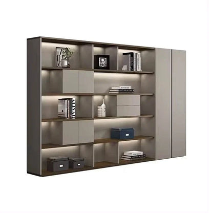 Fenwick · Office Shelves w/ Lighting & Storage