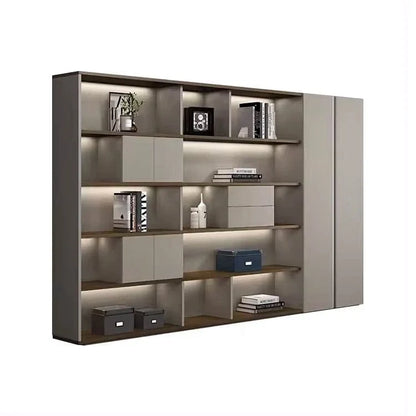 Fenwick · Office Shelves w/ Lighting & Storage