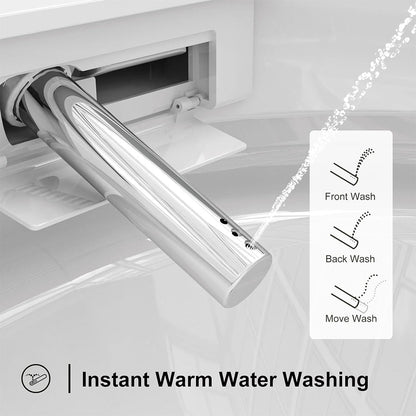 Alora Premium Smart Heated Tankless Bidet Toilet With Dual Flush System (SAK42513)