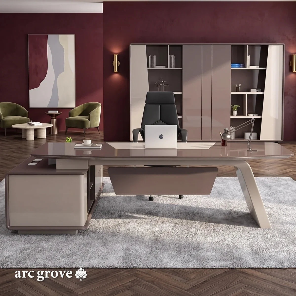 Huxley · Modern Executive L-Shaped Desk