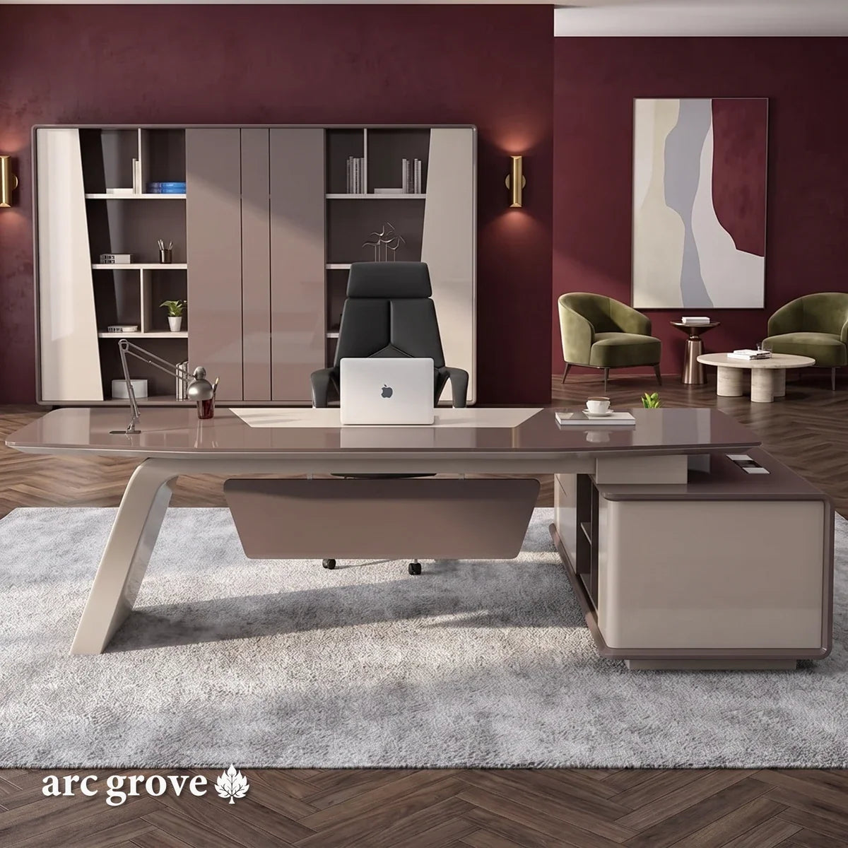 Huxley · Modern Executive L-Shaped Desk