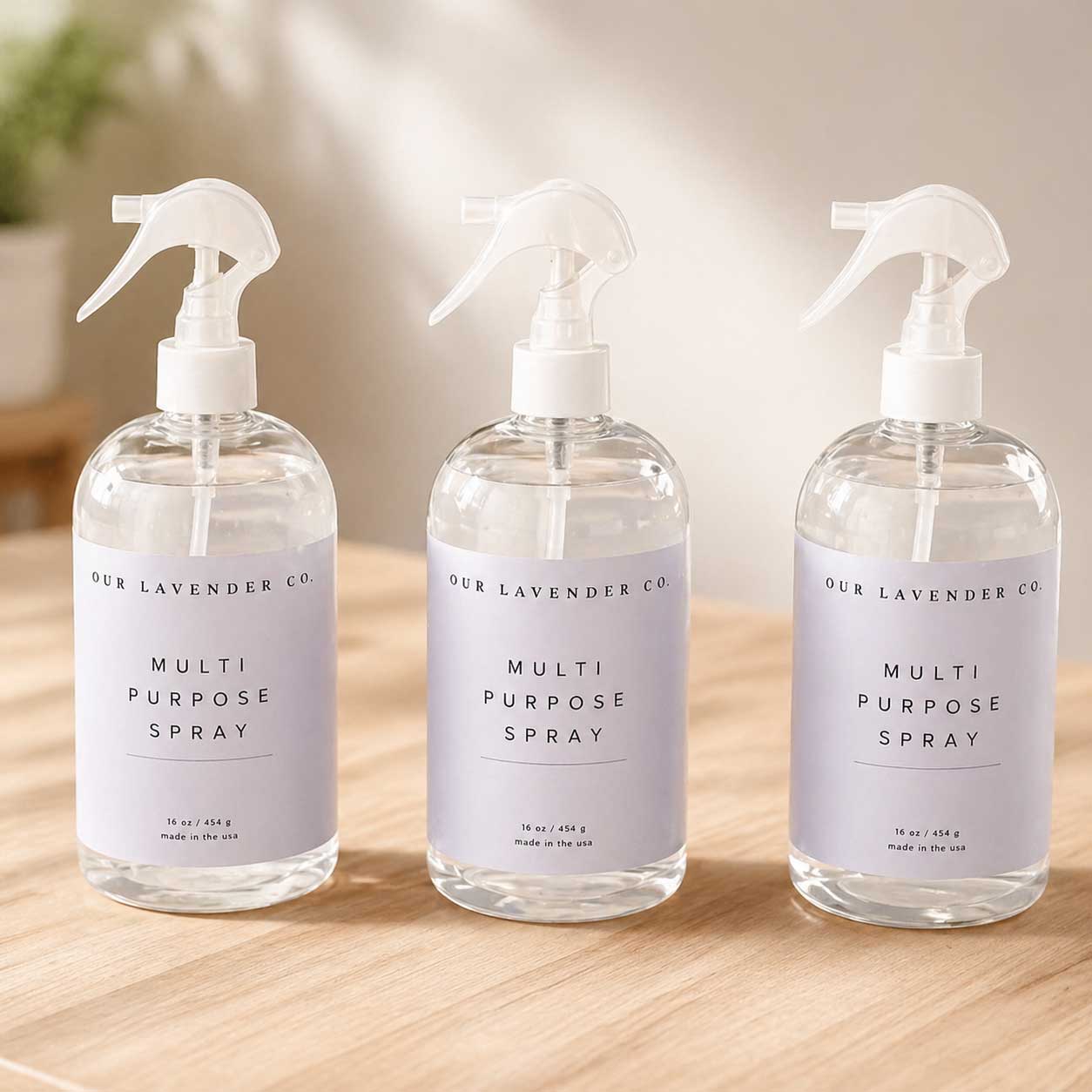 Lavender Multipurpose Cleaning Spray | Multiple Sizes | Our Lavender Co