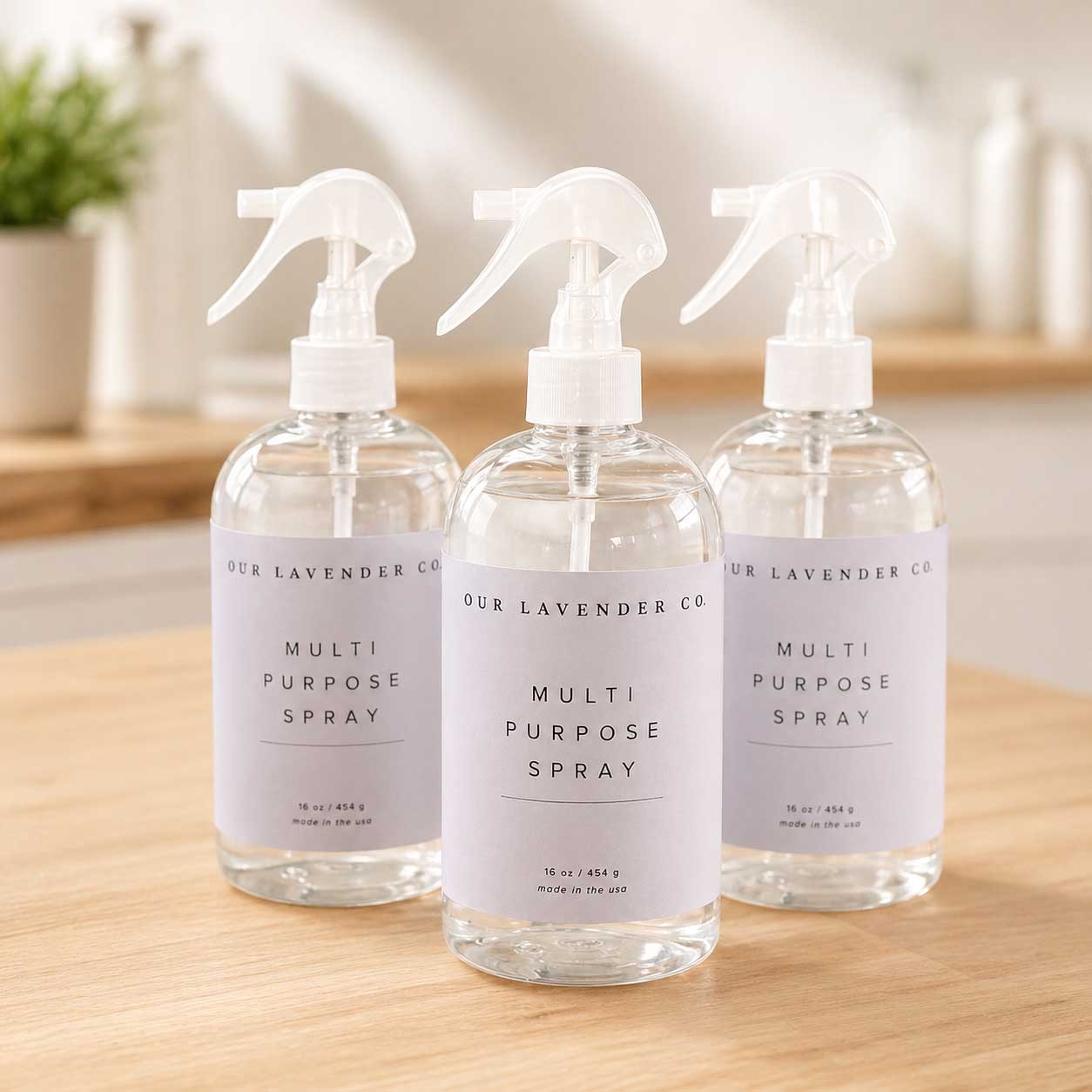 Lavender Multipurpose Cleaning Spray | Multiple Sizes | Our Lavender Co