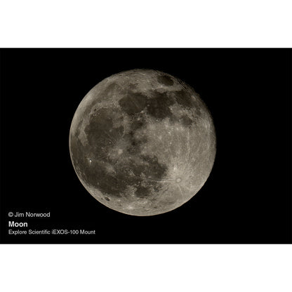 ED80 Essential Series Air-Spaced Triplet Refractor Telescope with 0.8x Focal Reducer and iEXOS-100-2 PMC-Eight Equatorial Tracker System