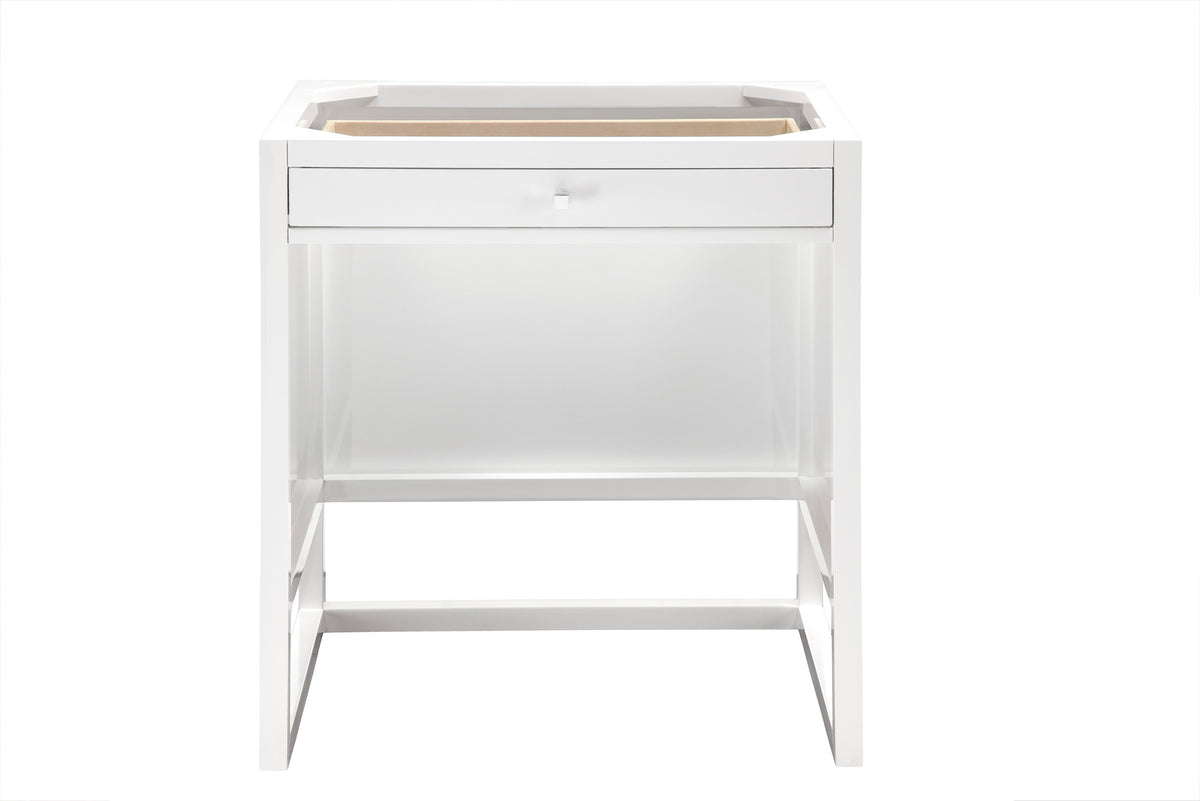 James Martin Athens 30" Countertop Unit, Glossy White