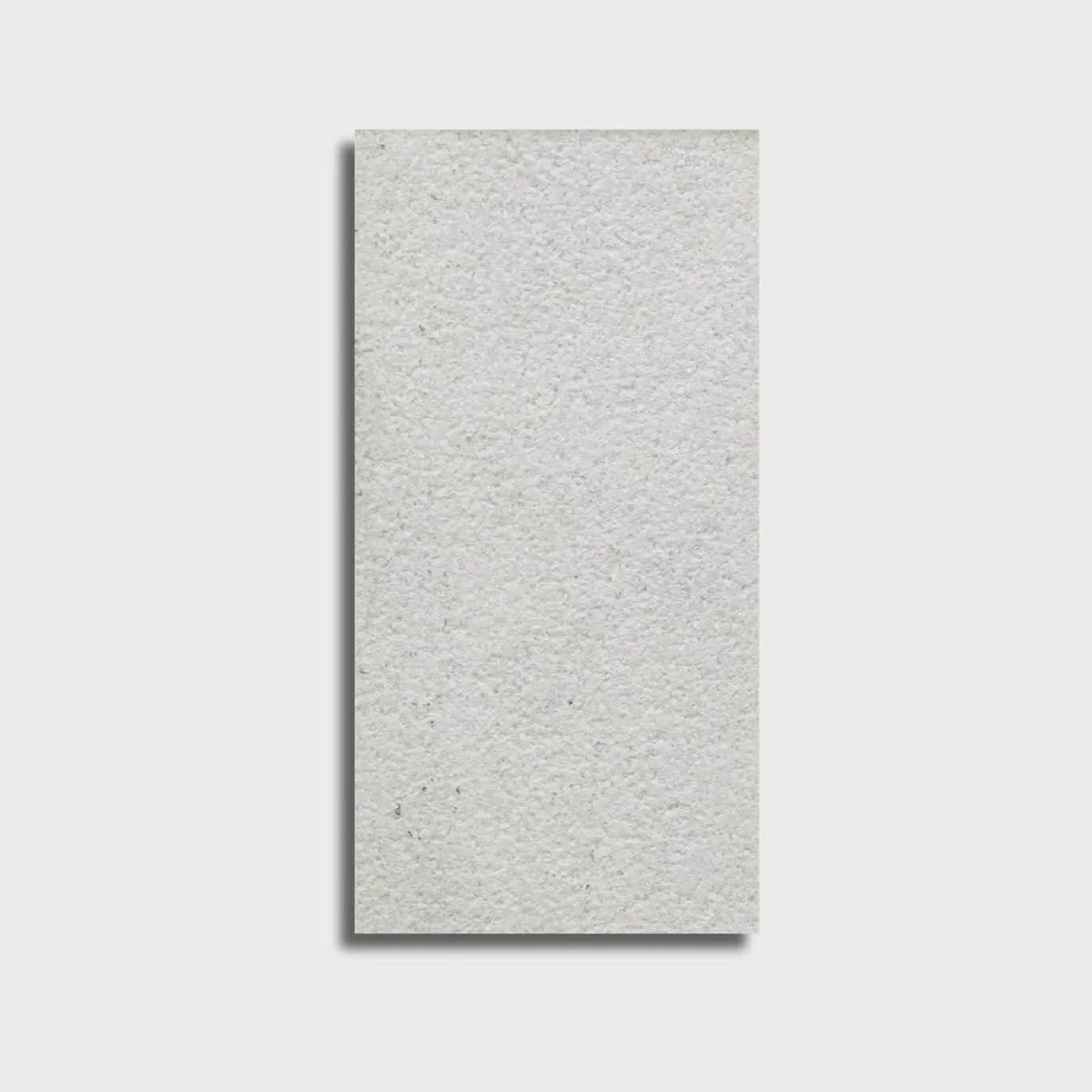 Mist White Sandblasted Marble Pavers 6x12