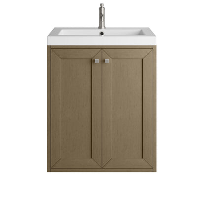 James Martin Chianti 24" Single Bathroom Vanity, Walnut Whisper
