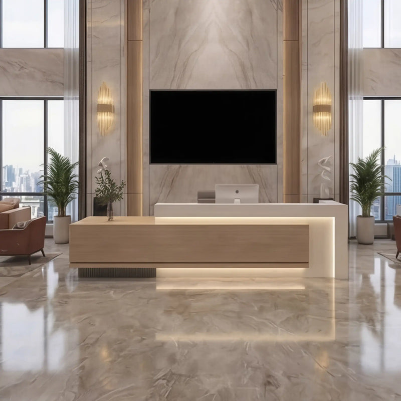 Elyra · Front Reception Desk