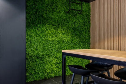 Lush Fern Artificial Vertical Garden Green Wall Panel 40×40in 11 SQ FT – UV Resistant – Commercial Grade