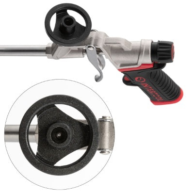 Intertool Storm Foam Dispensing Gun - PTFE Basket & Aluminum Needle with 6mm Brass Tip