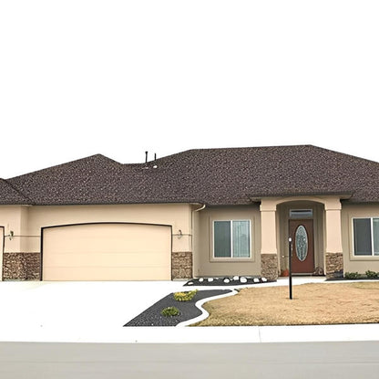 IKO Dynasty Hip & Ridge Shingle (1 Bundle - 36.5 Lin Ft) - Shadow Brown