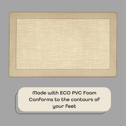 Clarke Non-Slip Woven Border Anti Fatigue Mat, 18x30 Inches
