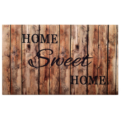 Achim Farmhouse Plank Heavy Duty Outdoor Mat, Orange, 18x30 Inches