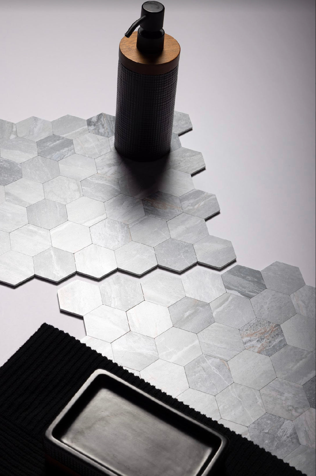 Hexagon Stick Wall Tiles