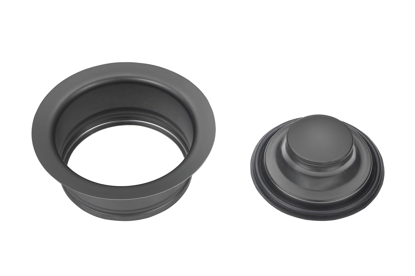 32" Workstation Single Bowl Gunmetal Matte Black Undermount / Drop-In Kitchen Sink With Accessories PVD Nano Tech Coating ENZO ZW-B329