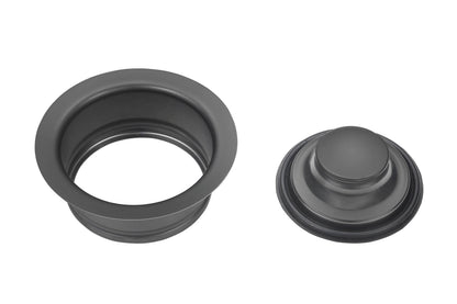 32" Workstation Single Bowl Gunmetal Matte Black Undermount / Drop-In Kitchen Sink With Accessories PVD Nano Tech Coating ENZO ZW-B329