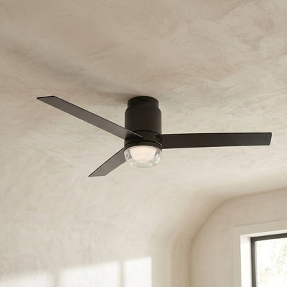 52 Inch Pearl Black RGB LED Smart Fan with Remote and App Control