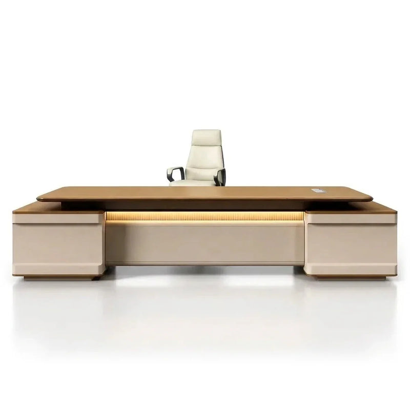 Halsey · Modern L-Shaped Executive Desk