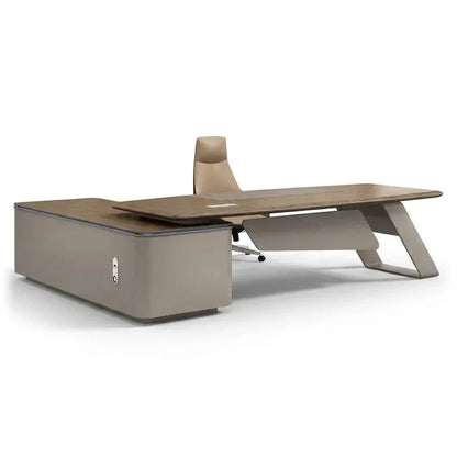 Laurier · Modern L-Shaped Executive Desk