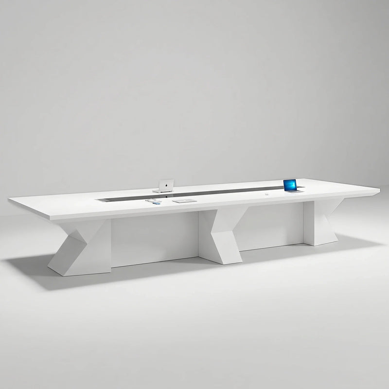 Kendrix · White Conference Room Table
