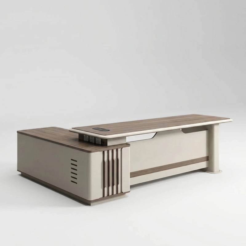 Pembry · Modern L-Shaped Executive Desk