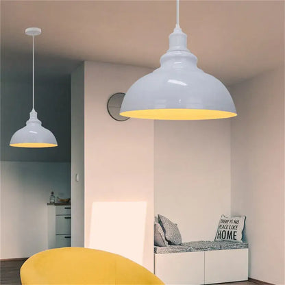 Industrial black and copper pendant lights set of 2 dining room