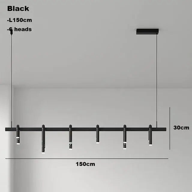 Industrial black circular ring pendant lights dining room chandelier