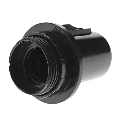 Industrial black e27 base bulb socket lamp holder bedroom switch