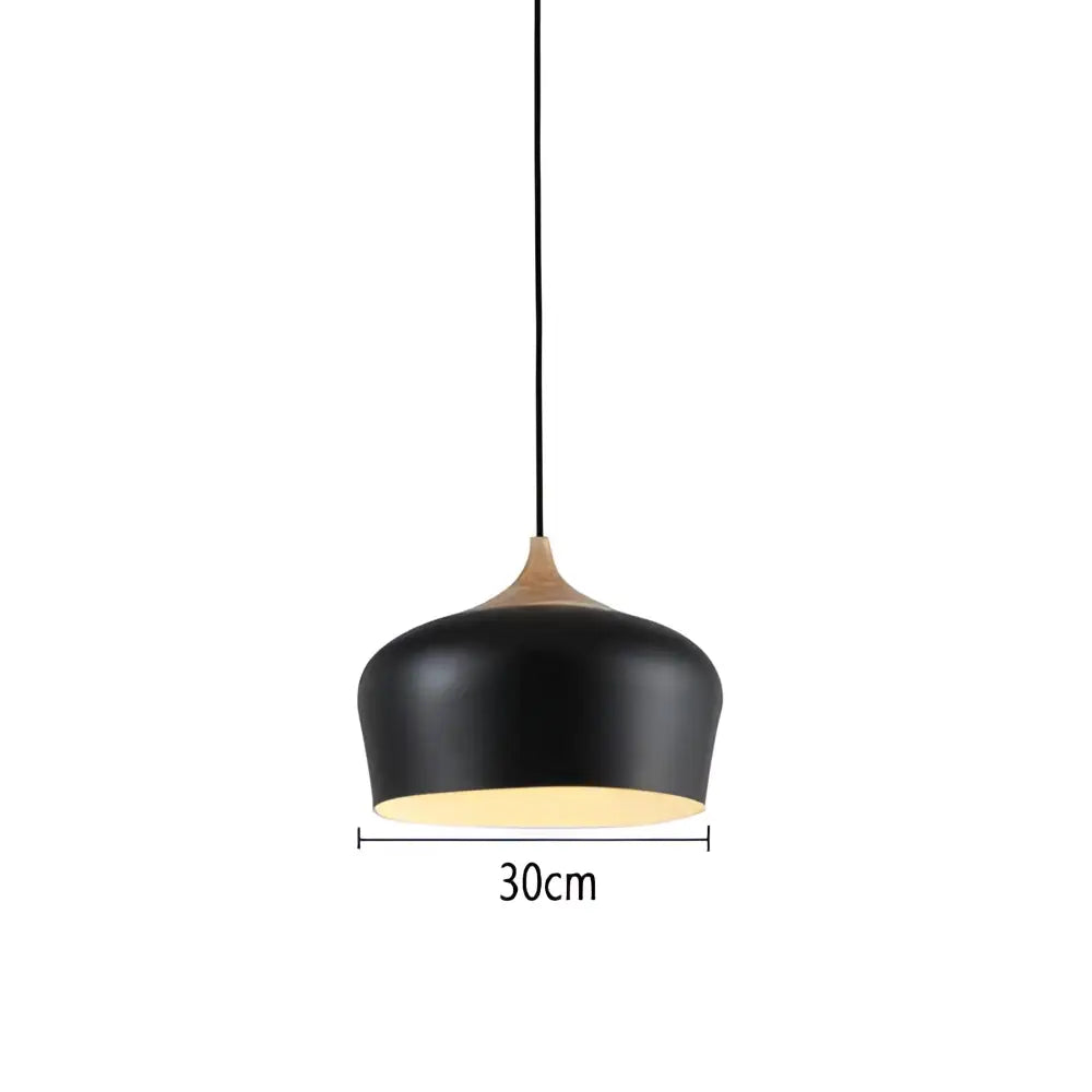 Industrial black iron pendant lights – kitchen edison bulb decor