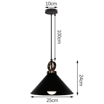 Industrial black iron pendant lights – kitchen edison bulb decor