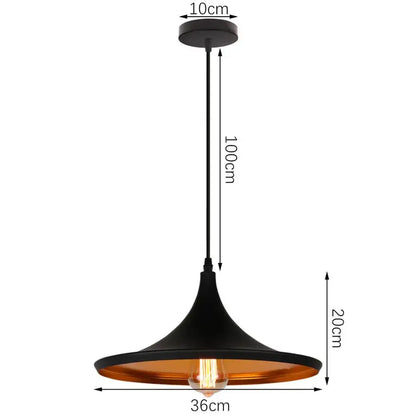 Industrial black iron pendant lights – kitchen edison bulb decor