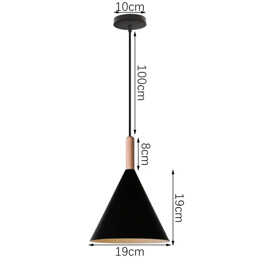 Industrial black iron pendant lights – kitchen edison bulb decor