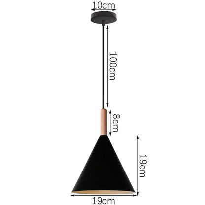 Industrial black iron pendant lights – kitchen edison bulb decor