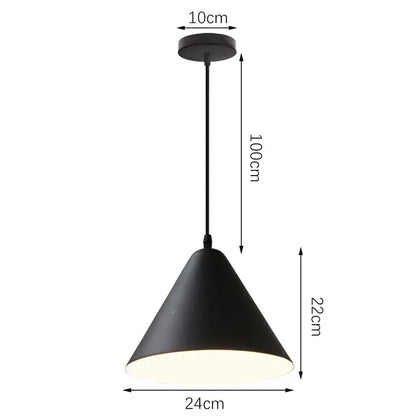 Industrial black iron pendant lights – kitchen edison bulb decor