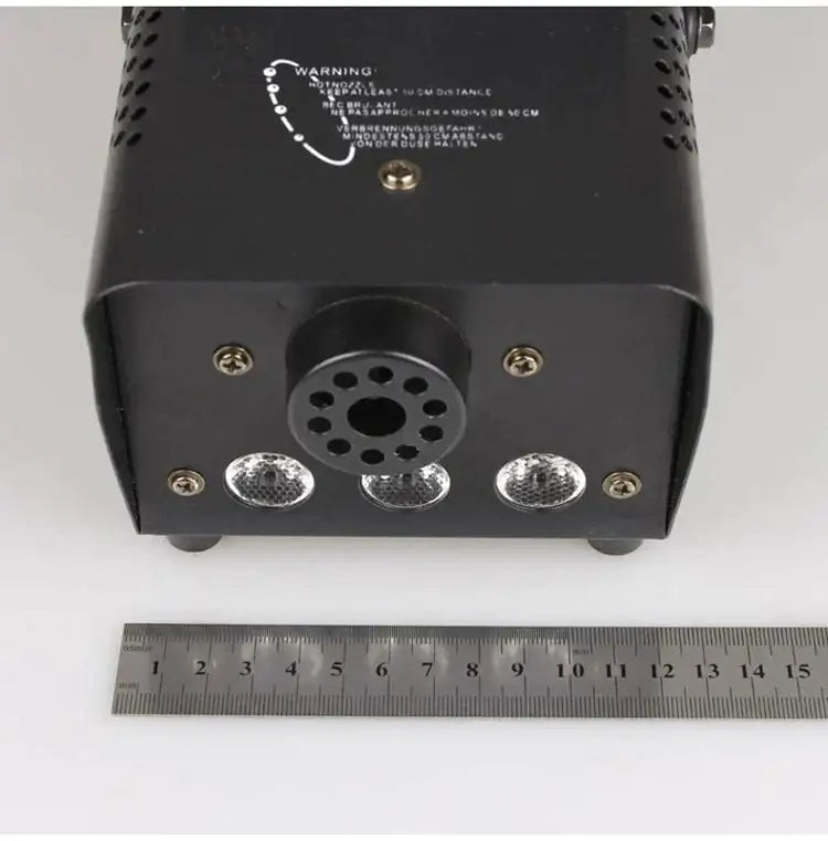 Industrial black metal 500w wireless fog machine party decor