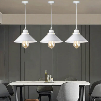 Industrial black pendant light with edison bulb for kitchen