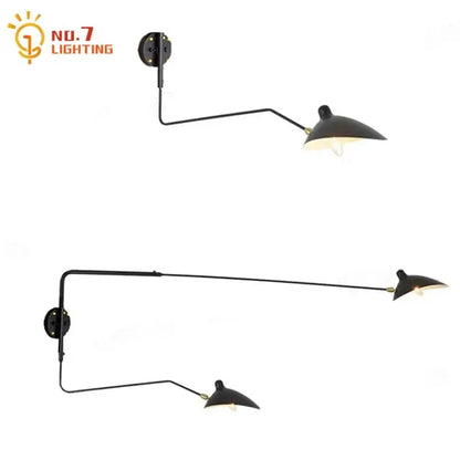 Industrial black spider ceiling lamp living room metal chandelier