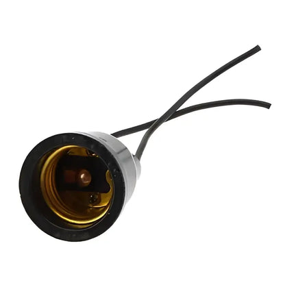 Industrial black waterproof e27 lamp socket outdoor garden light