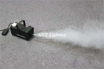 Industrial black & white 400w wireless remote fog machine party decor