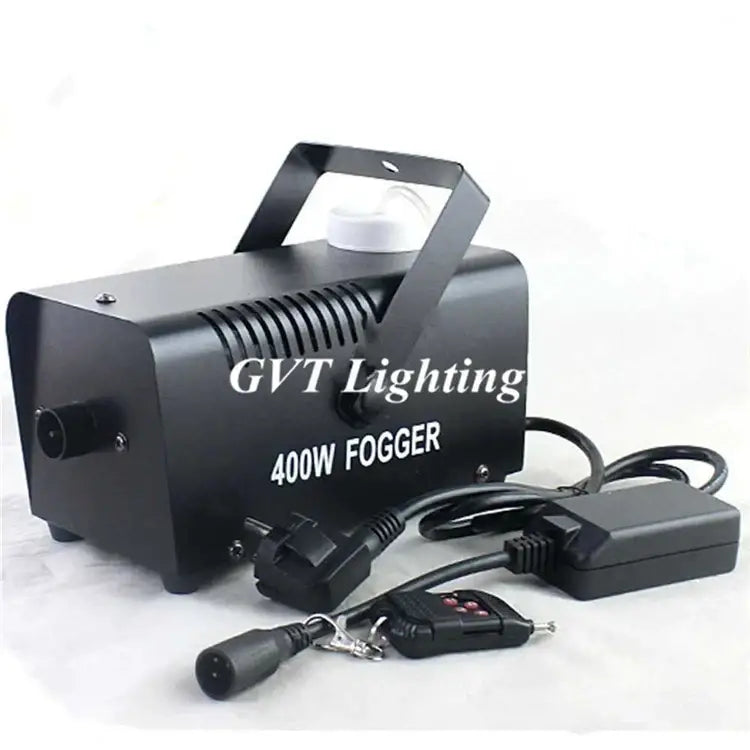 Industrial black & white 400w wireless remote fog machine party decor