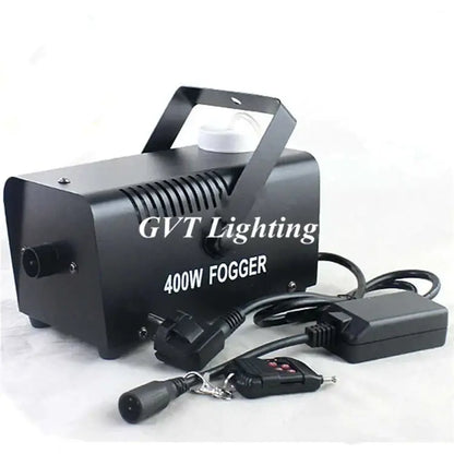 Industrial black & white 400w wireless remote fog machine party decor