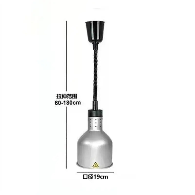 Industrial copper electric heat lamp 5 pack kitchen pendant heater