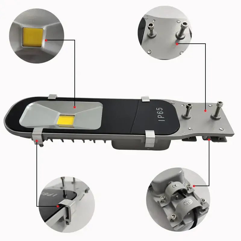 Industrial gray & black 20w cob led street light outdoor garden lamp