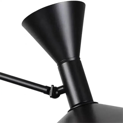 Industrial matte black rotatable wall sconce lamp bedroom
