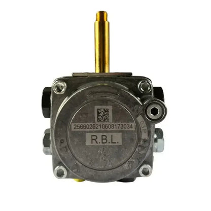 Industrial metallic burner oil pump brass & black kitchen accessory