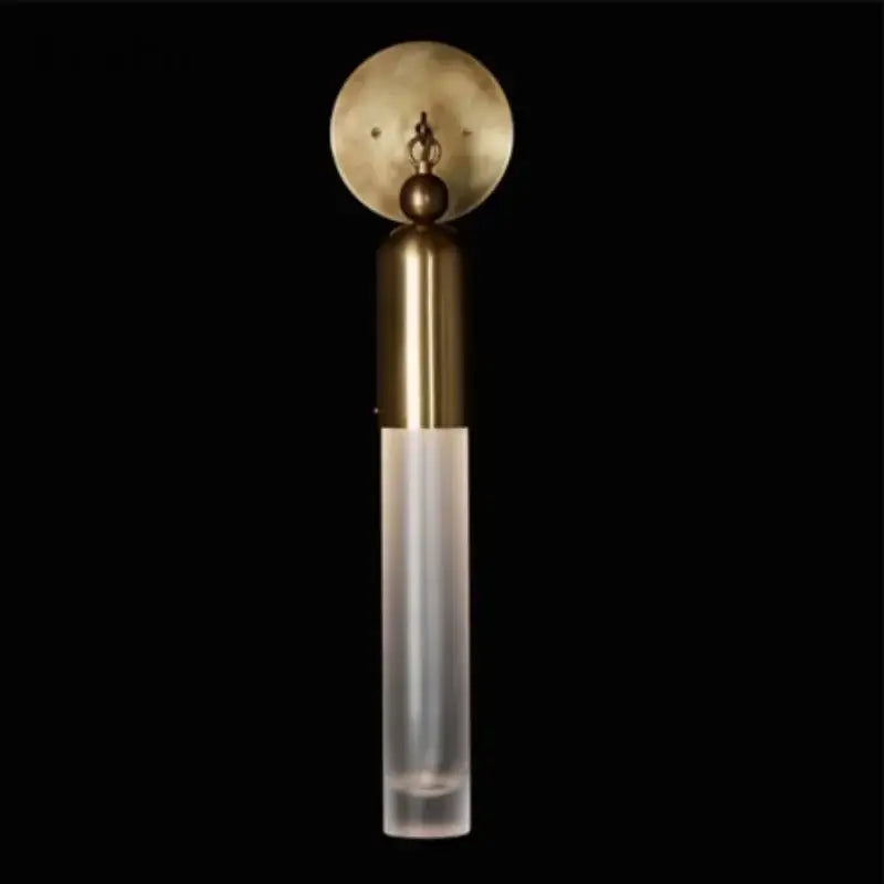 Industrial retro pendant lamp with frosted glass for living room