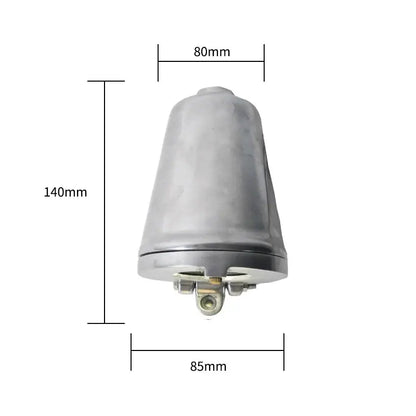 Industrial retro silver wall lamp bedroom articulated sconce
