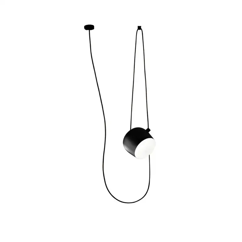 Industrial spider pendant lamp – living room matte black light