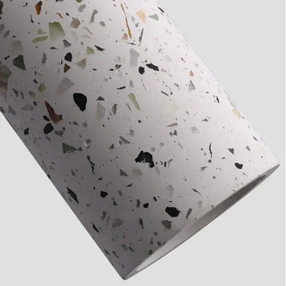 Industrial terrazzo cement pendant lights for kitchen and dining room