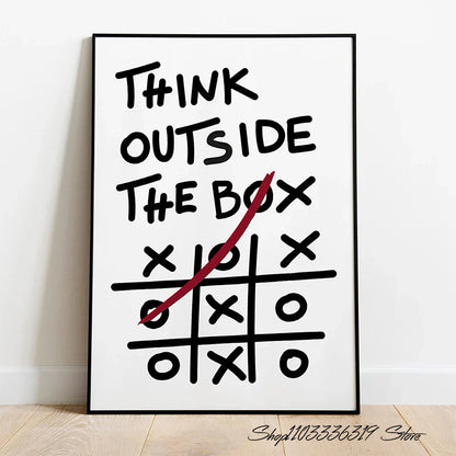 DecorBites™ Inspirational Discipline Art Canvas Print for Home